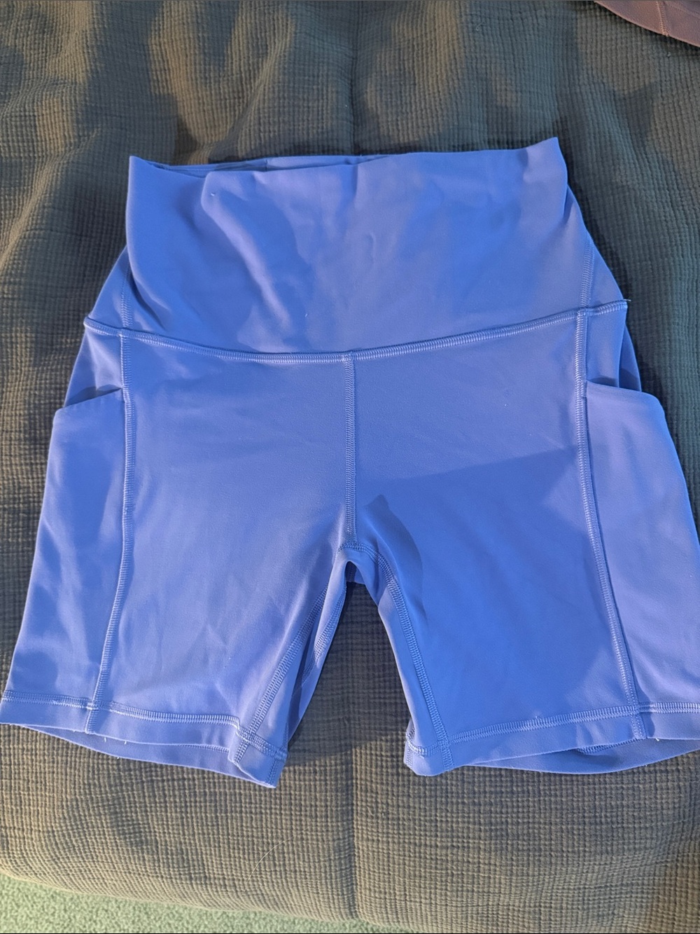 lululemon athletica Mid-Rise Bike Shorts in lavender